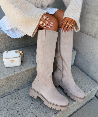 Stiefel Chira Beige Ladypolitan ♡