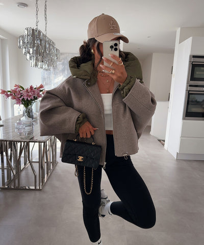 Jacke Filou Khaki Ladypolitan ♡