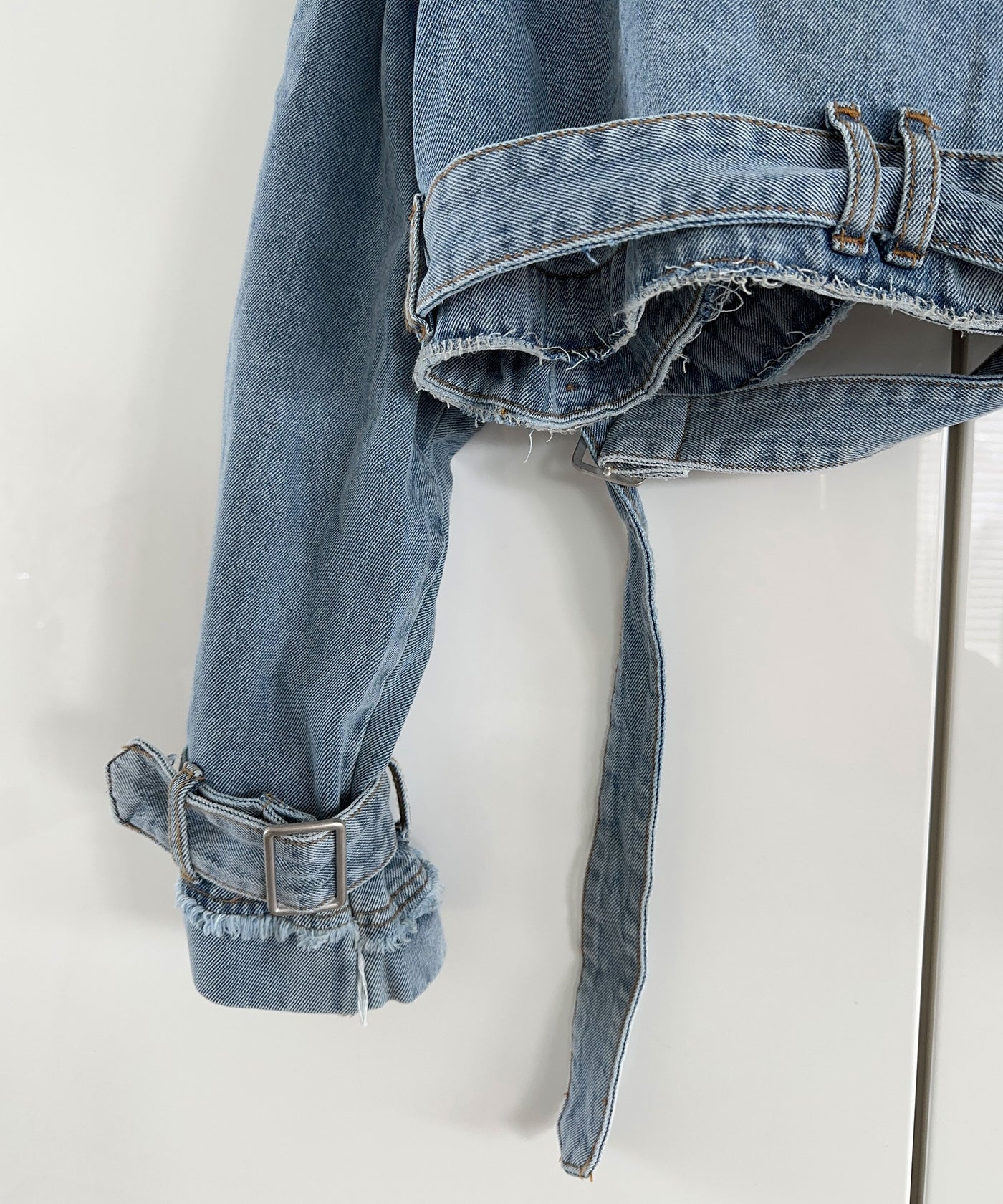 Jeans Trenchjacke Cia Blau Ladypolitan ♡