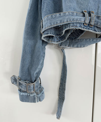 Jeans Trenchjacke Cia Blau Ladypolitan ♡