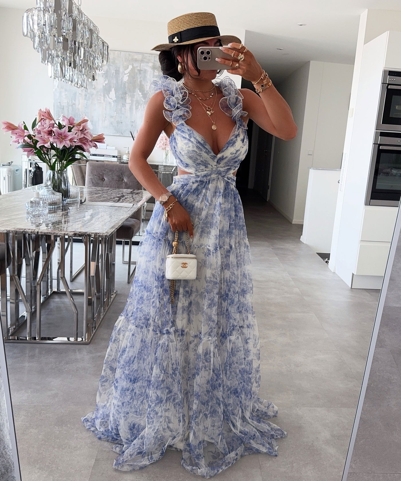 Kleid Alusia Blau Ladypolitan ♡