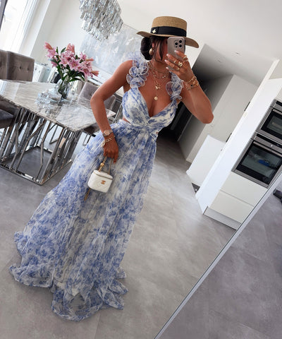 Kleid Alusia Blau Ladypolitan ♡