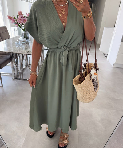 Kleid Enja Khaki Ladypolitan ♡