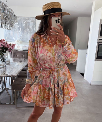 Kleid Flora Orange  Ladypolitan ♡   