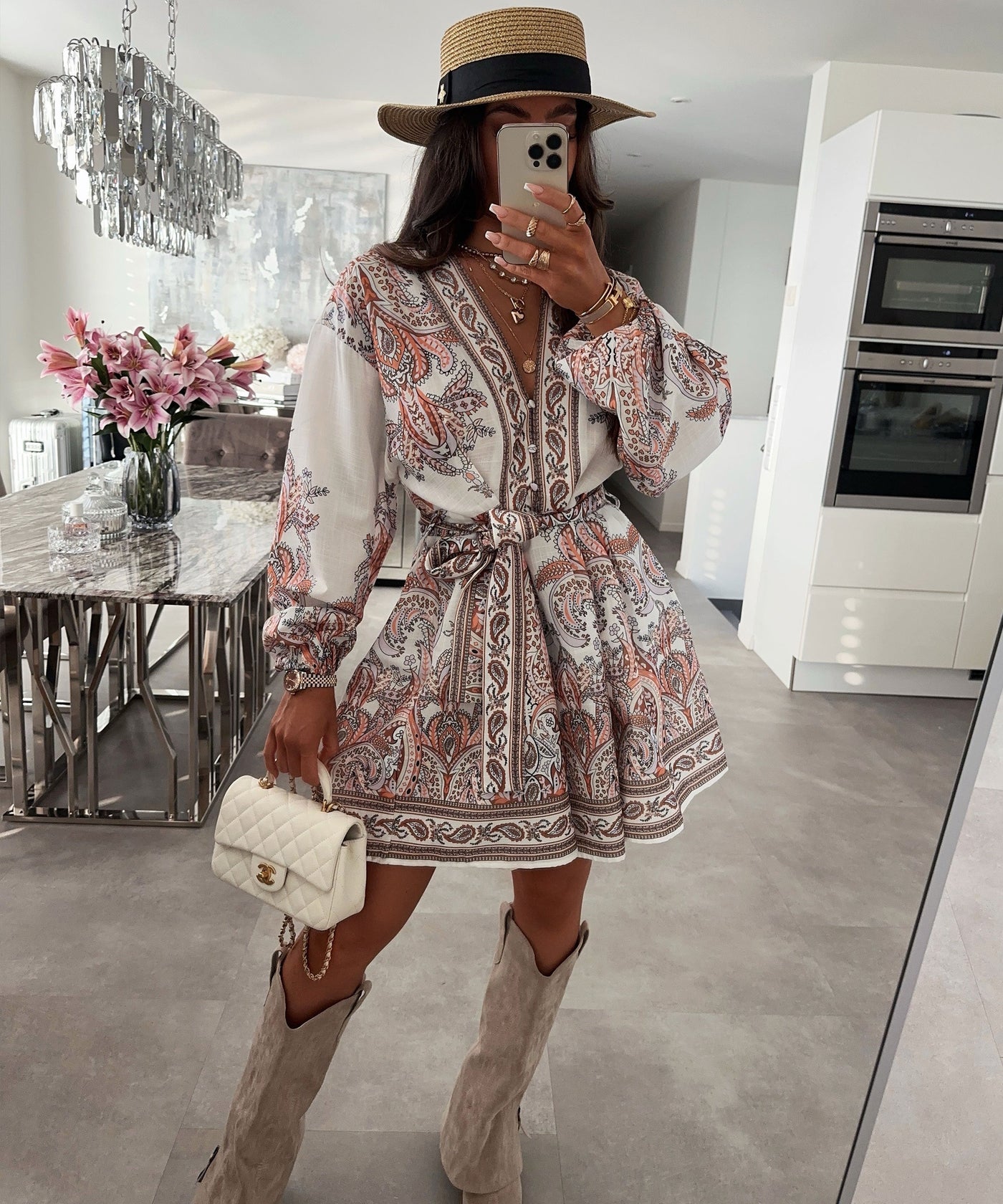 Kleid Loua Beige Ladypolitan ♡
