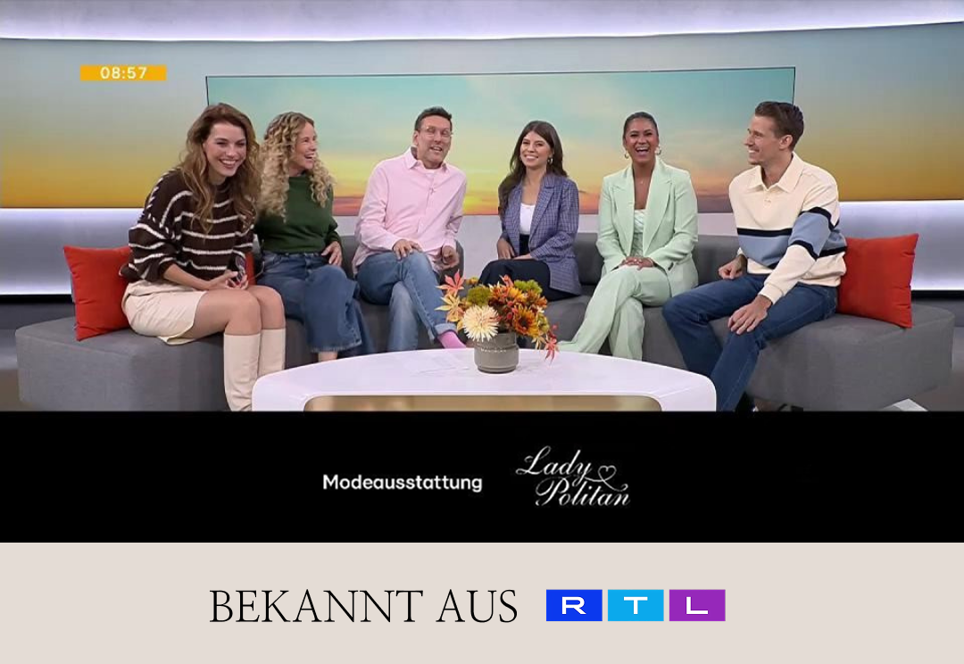 Ladypolitan als Modeausstatter im RTL-Fernsehen