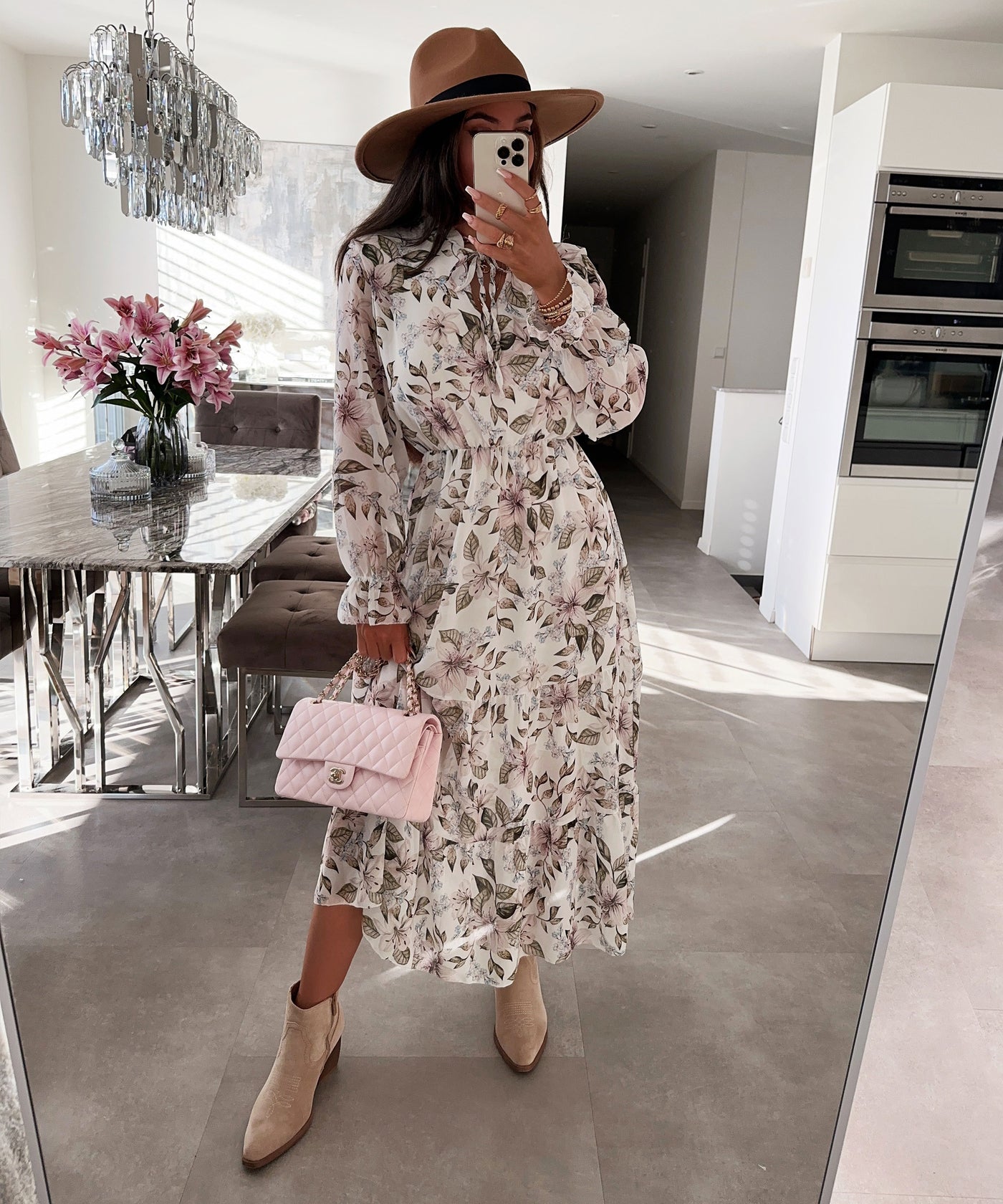 Maxi Kleid Estelle Weiß  Ladypolitan ♡   