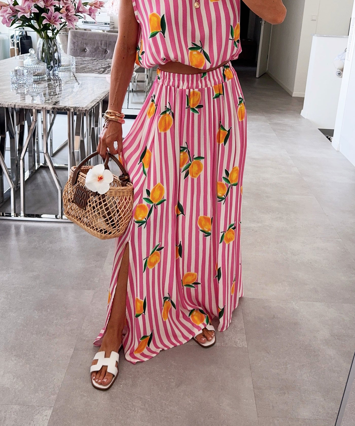 Maxi Rock Olga Rosa Ladypolitan ♡