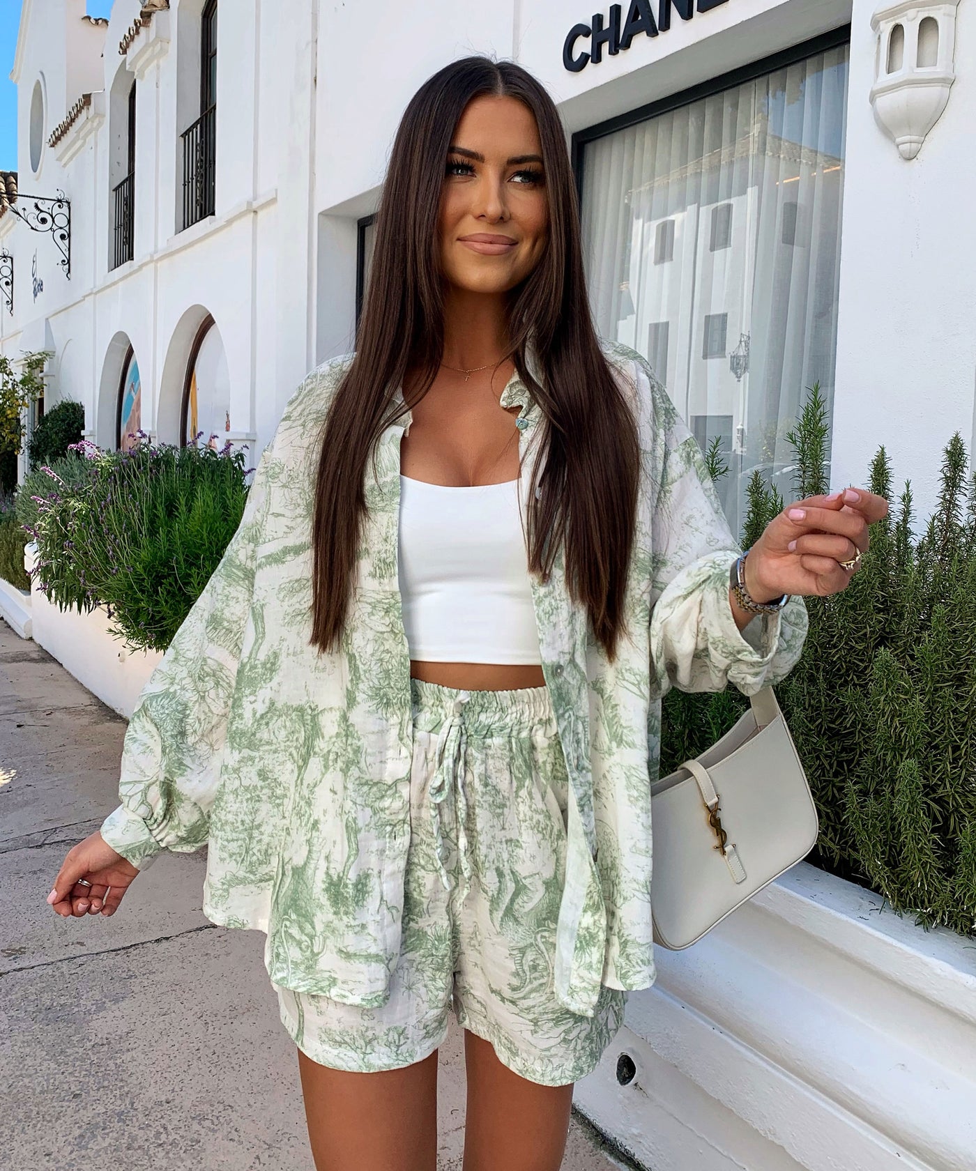 Musselin Set Verde Grün Ladypolitan ♡