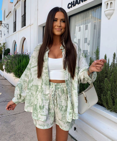 Musselin Set Verde Grün Ladypolitan ♡