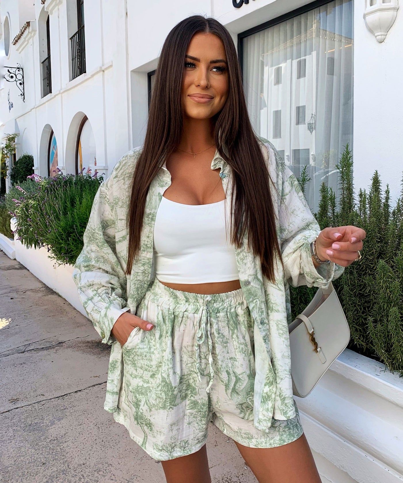 Musselin Set Verde Grün Ladypolitan ♡