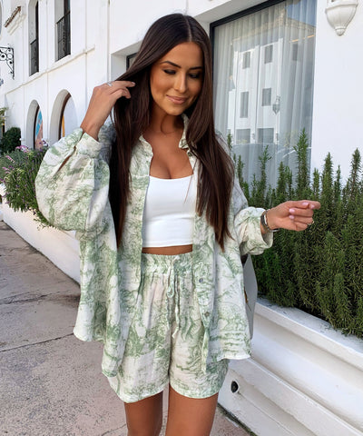 Musselin Set Verde Grün Ladypolitan ♡