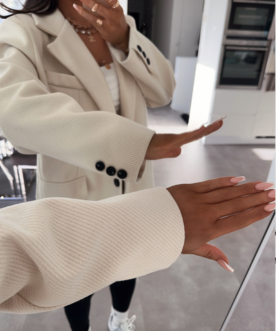 Oversize Blazer Nila Beige  Ladypolitan ♡   