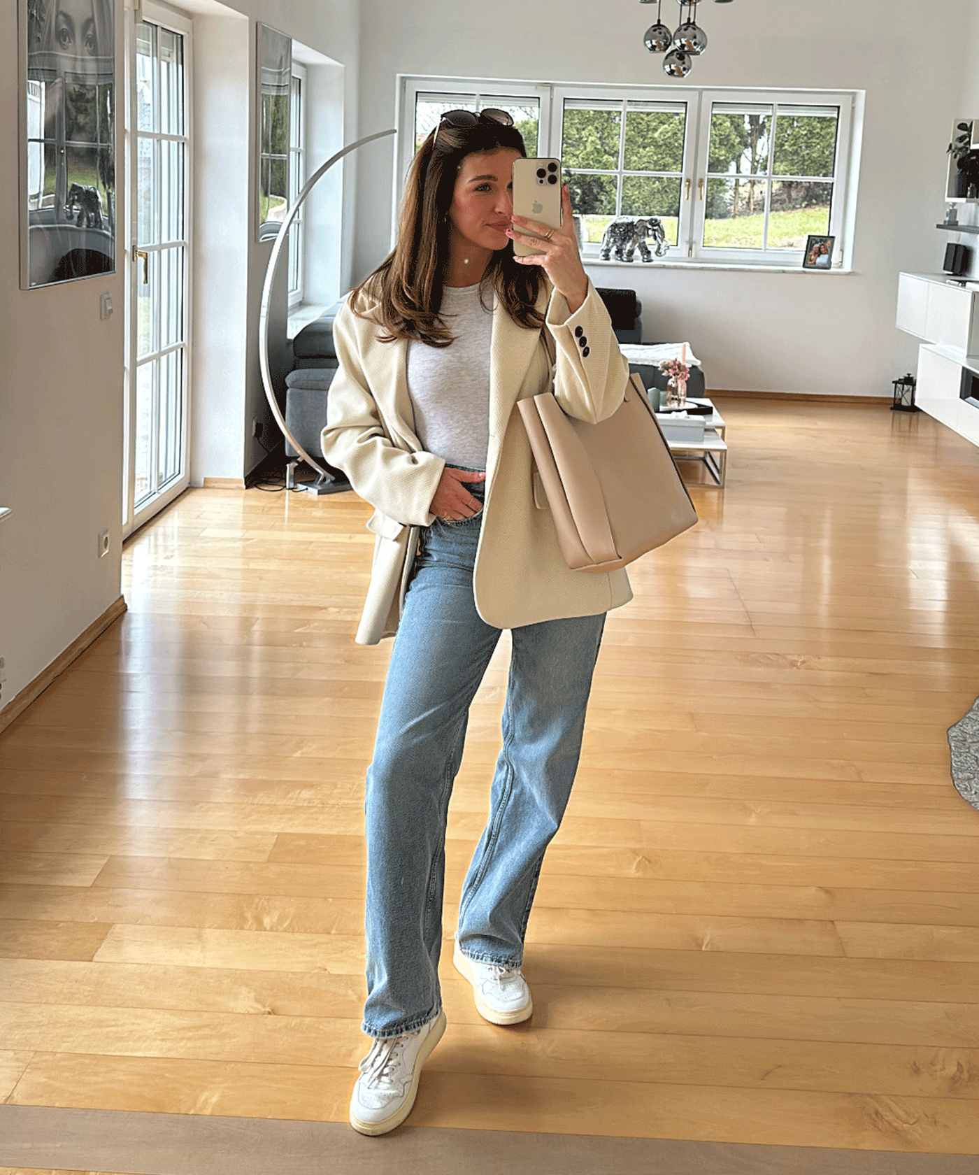 Oversize Blazer Nila Beige  Ladypolitan ♡   