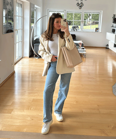 Oversize Blazer Nila Beige  Ladypolitan ♡   