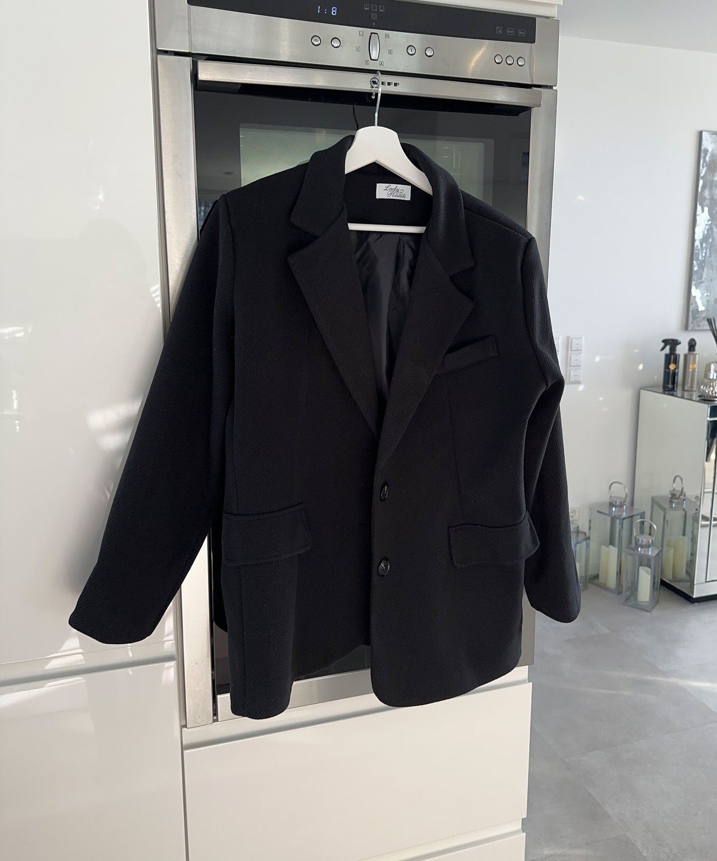 Oversize Blazer Nila Schwarz  Ladypolitan ♡   