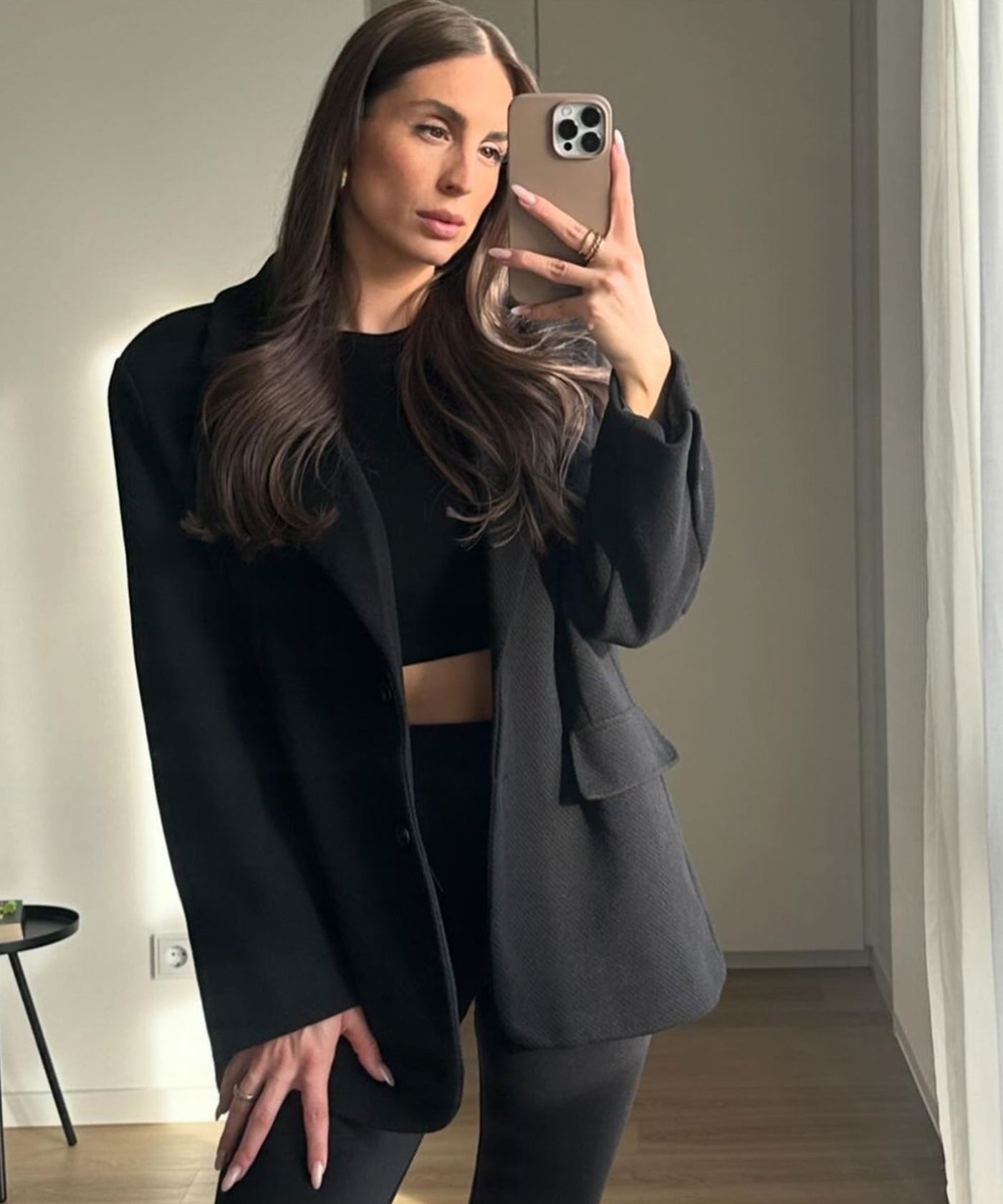 Oversize Blazer Nila Schwarz  Ladypolitan ♡   