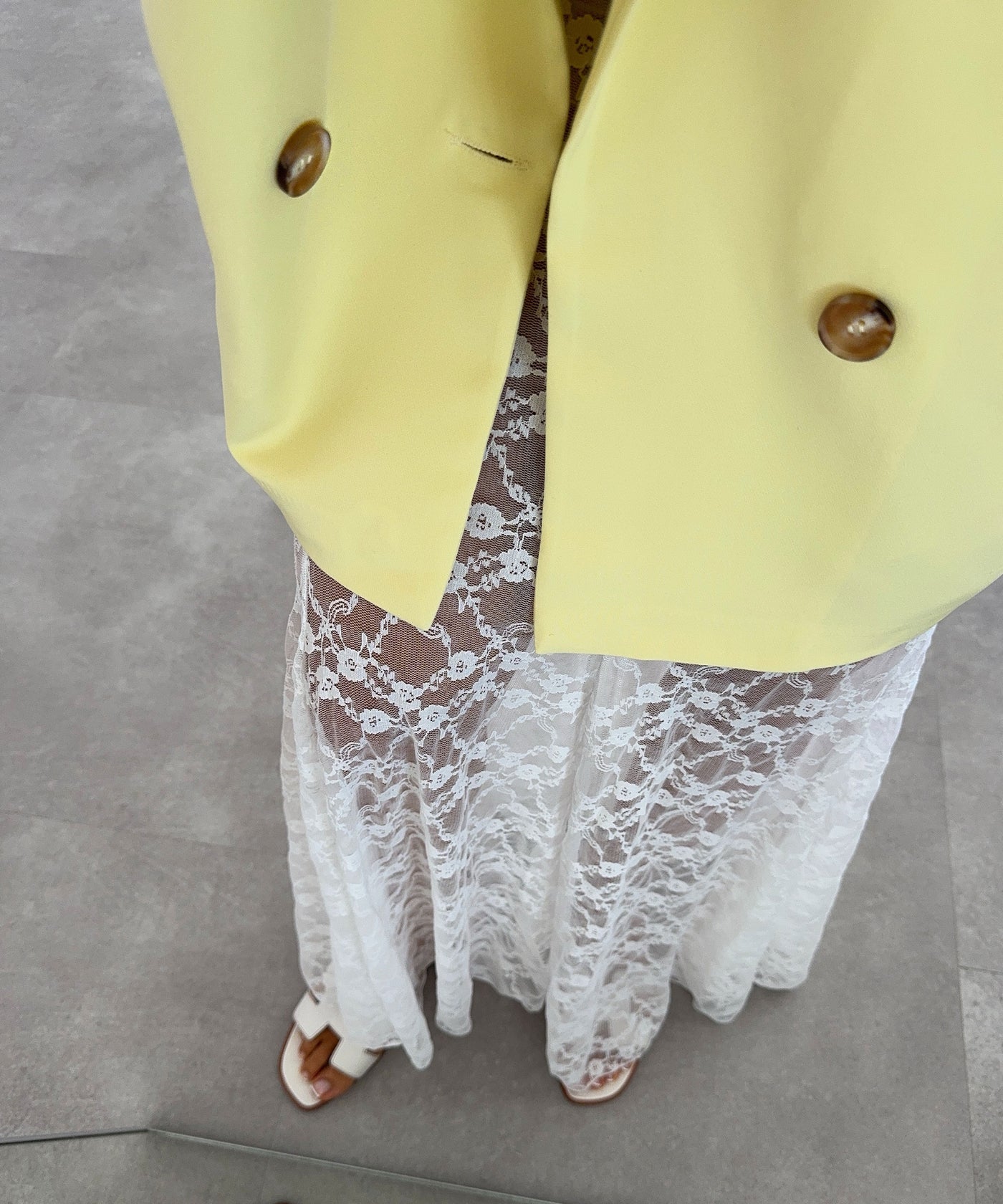 Oversize Blazer Salu Gelb Ladypolitan ♡