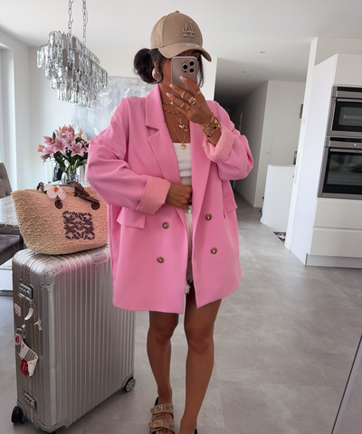 Oversize Blazer Salu Pink Ladypolitan ♡
