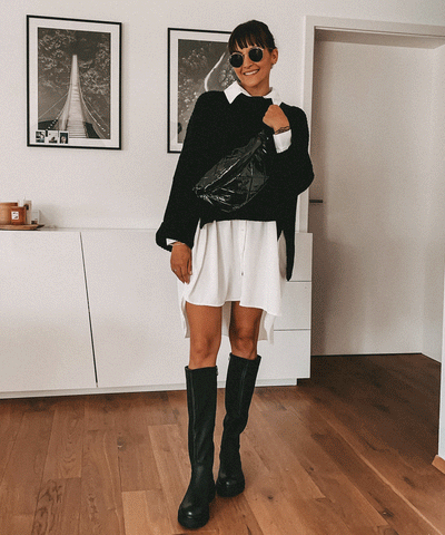 Oversize Bluse Alina Weiß  Ladypolitan ♡   
