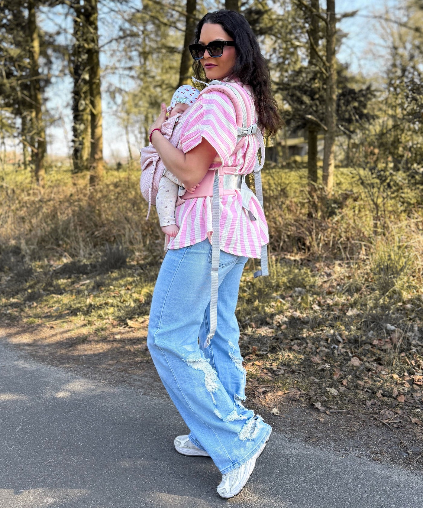 Stretch Straight Leg Jeans Shari Blau Ladypolitan ♡