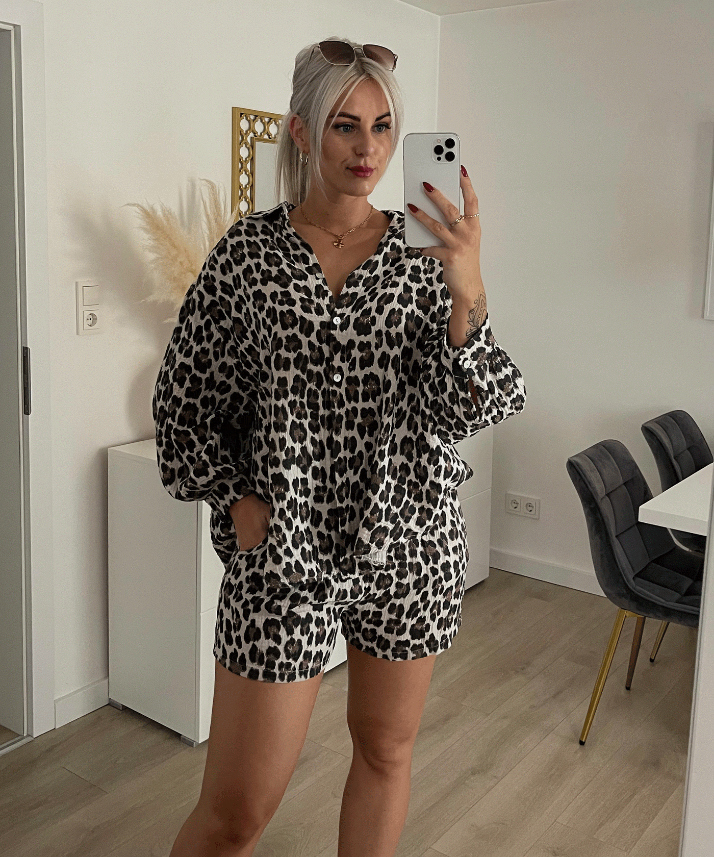 Oversize Musselin Set Alva Leo  Ladypolitan ♡   