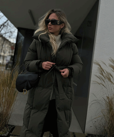 Oversize Parka Kyleih Khaki  Ladypolitan - Fashion Onlineshop für Damen   
