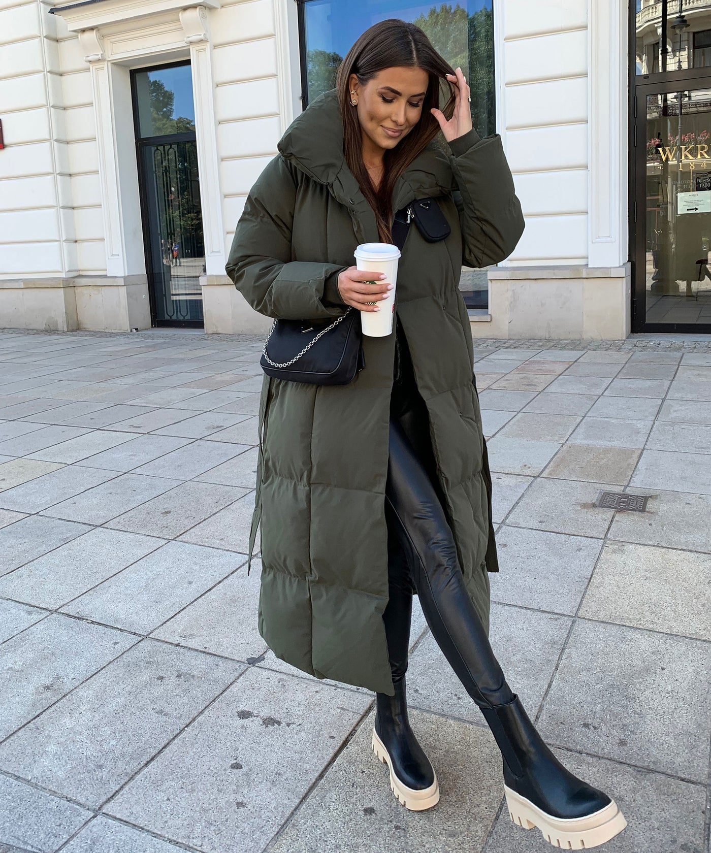 Oversize Parka Kyleih Khaki  Ladypolitan - Fashion Onlineshop für Damen   