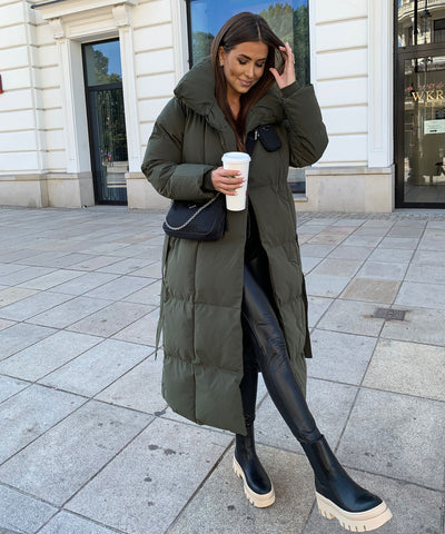Oversize Parka Kyleih Khaki  Ladypolitan - Fashion Onlineshop für Damen   