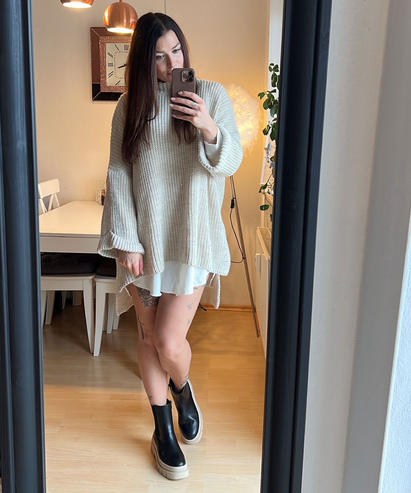 Oversize Pullover Elsa Beige  Ladypolitan ♡   