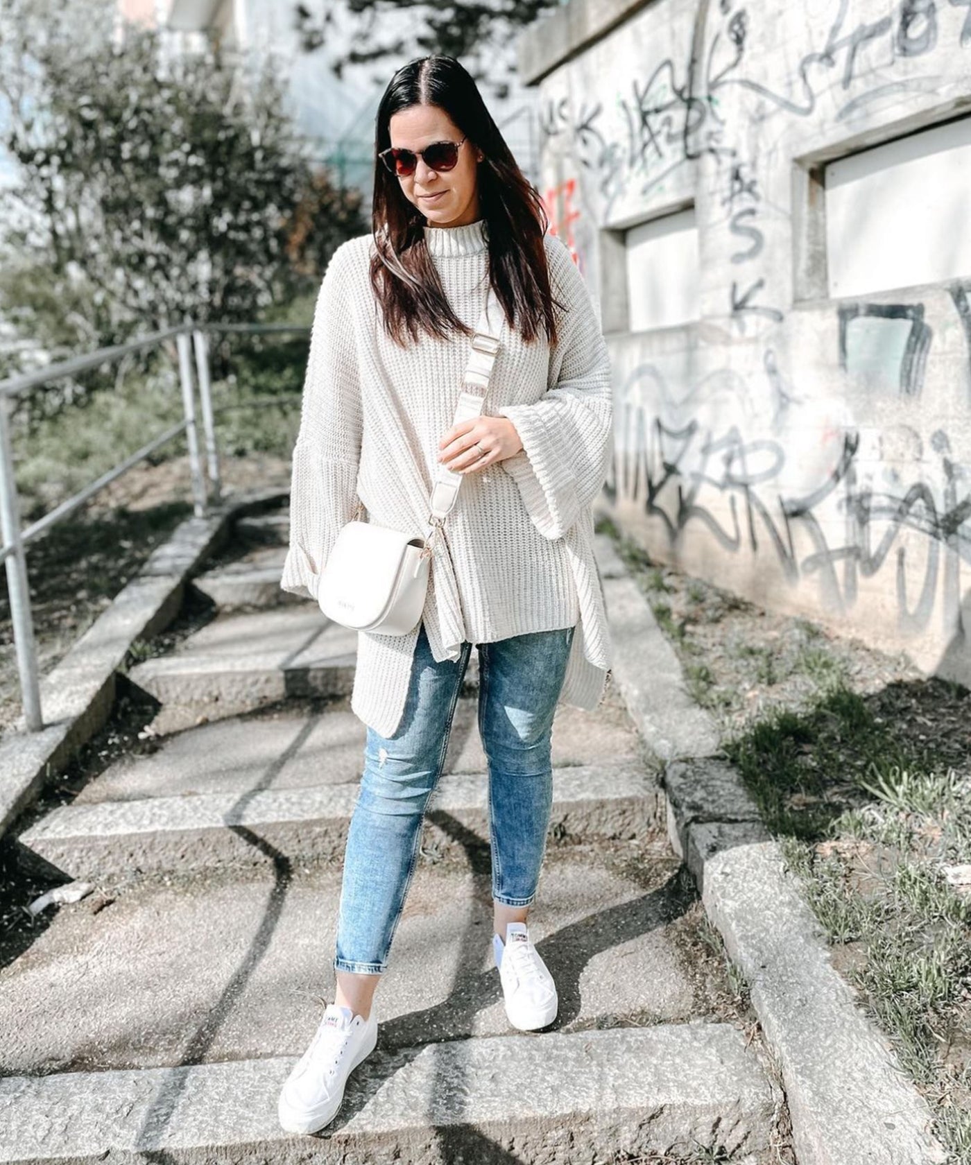 Oversize Pullover Elsa Beige  Ladypolitan ♡   