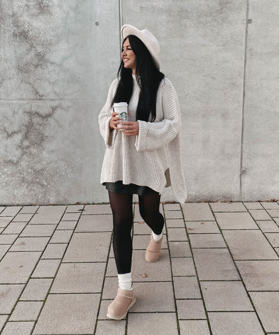 Oversize Pullover Elsa Beige  Ladypolitan ♡   