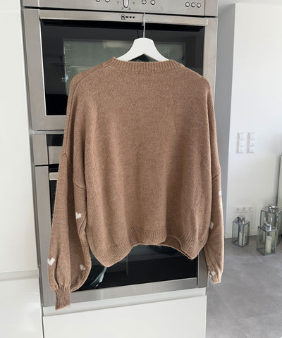 Oversize Pullover Joslin Camel  Ladypolitan ♡   