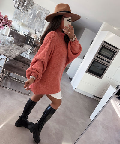 Oversize Pullover Nata Peach  Ladypolitan ♡   
