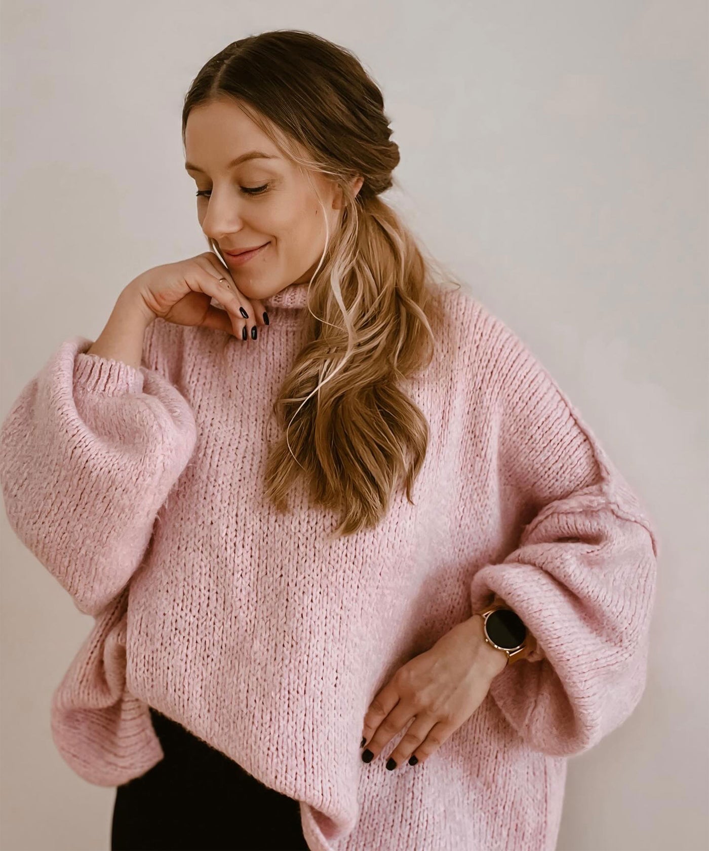 Oversize Pullover Nata Rosa  Ladypolitan ♡   