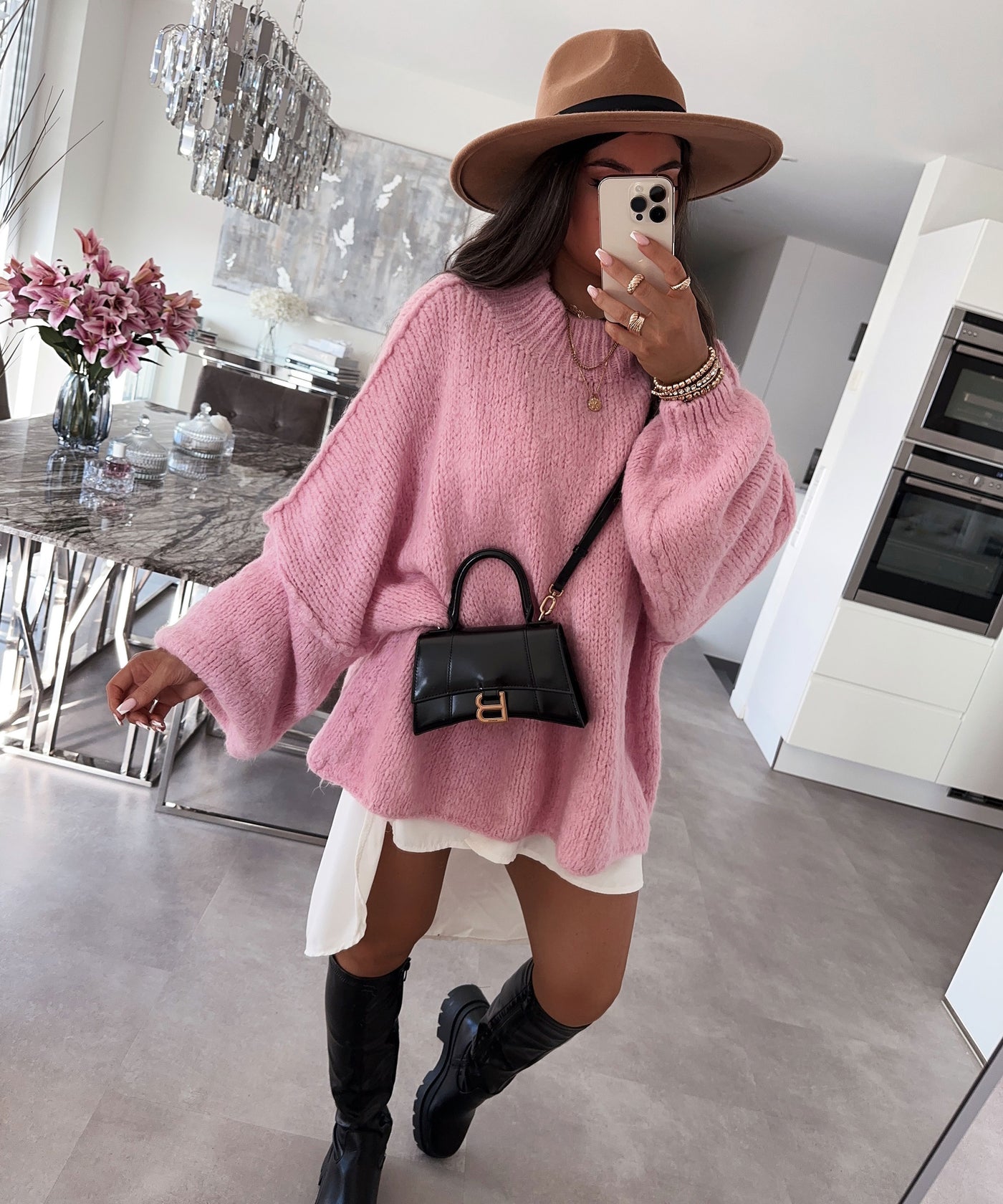 Oversize Pullover Nata Rosa  Ladypolitan ♡   