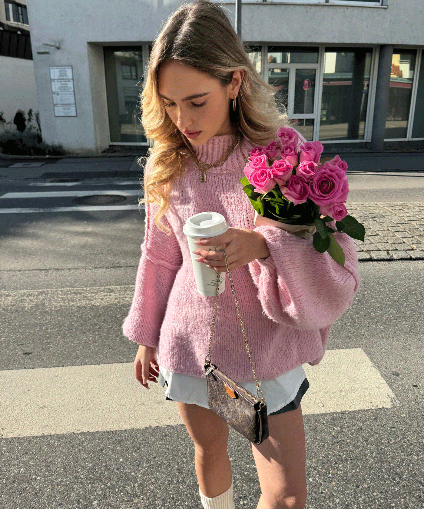 Oversize Pullover Nata Rosa  Ladypolitan ♡   