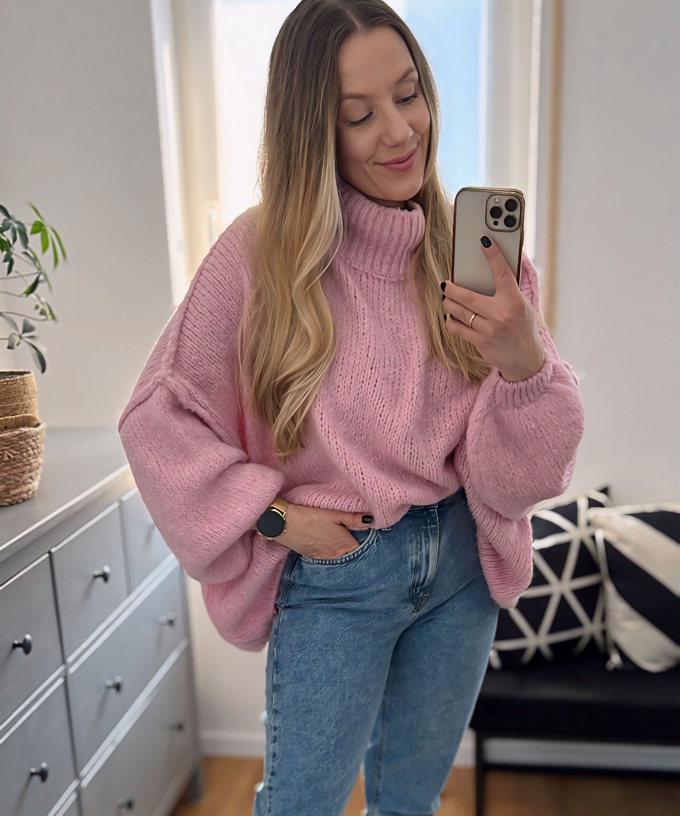 Oversize Pullover Nata Rosa  Ladypolitan ♡   