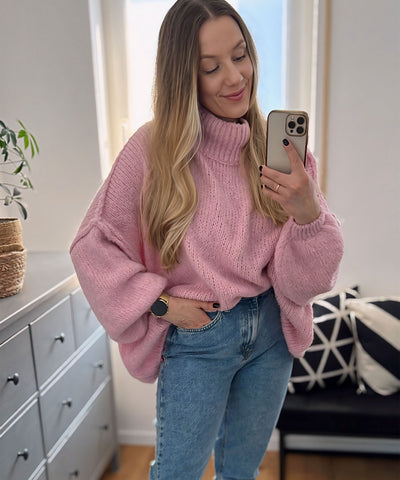 Oversize Pullover Nata Rosa  Ladypolitan ♡   