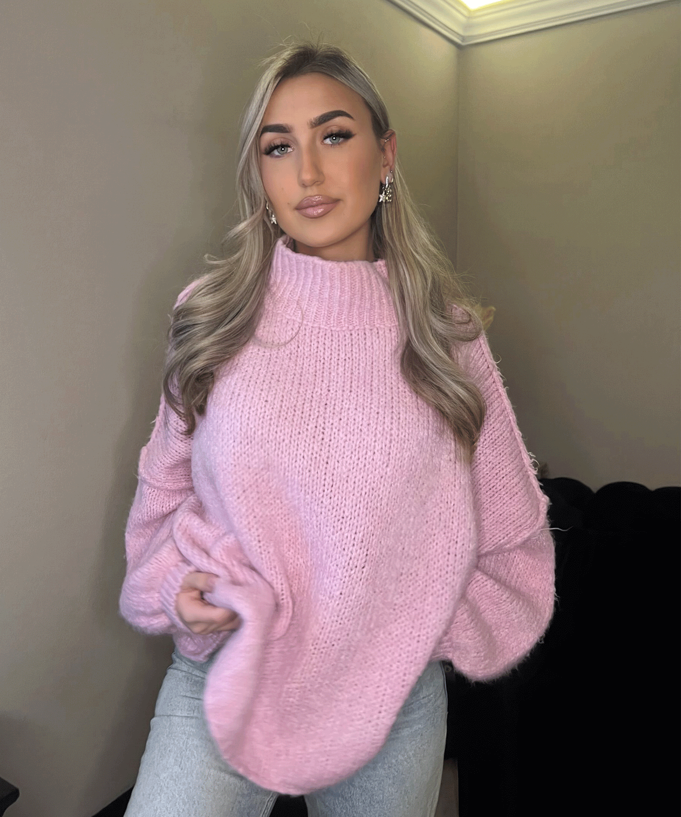 Oversize Pullover Nata Rosa  Ladypolitan ♡   