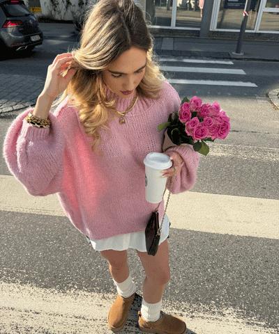 Oversize Pullover Nata Rosa  Ladypolitan ♡   