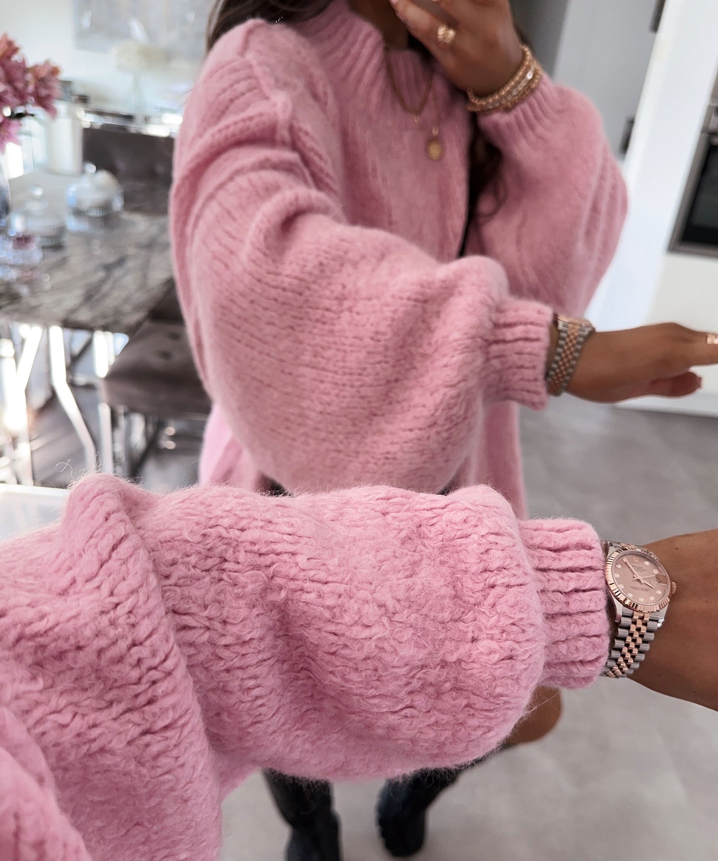 Oversize Pullover Nata Rosa  Ladypolitan ♡   