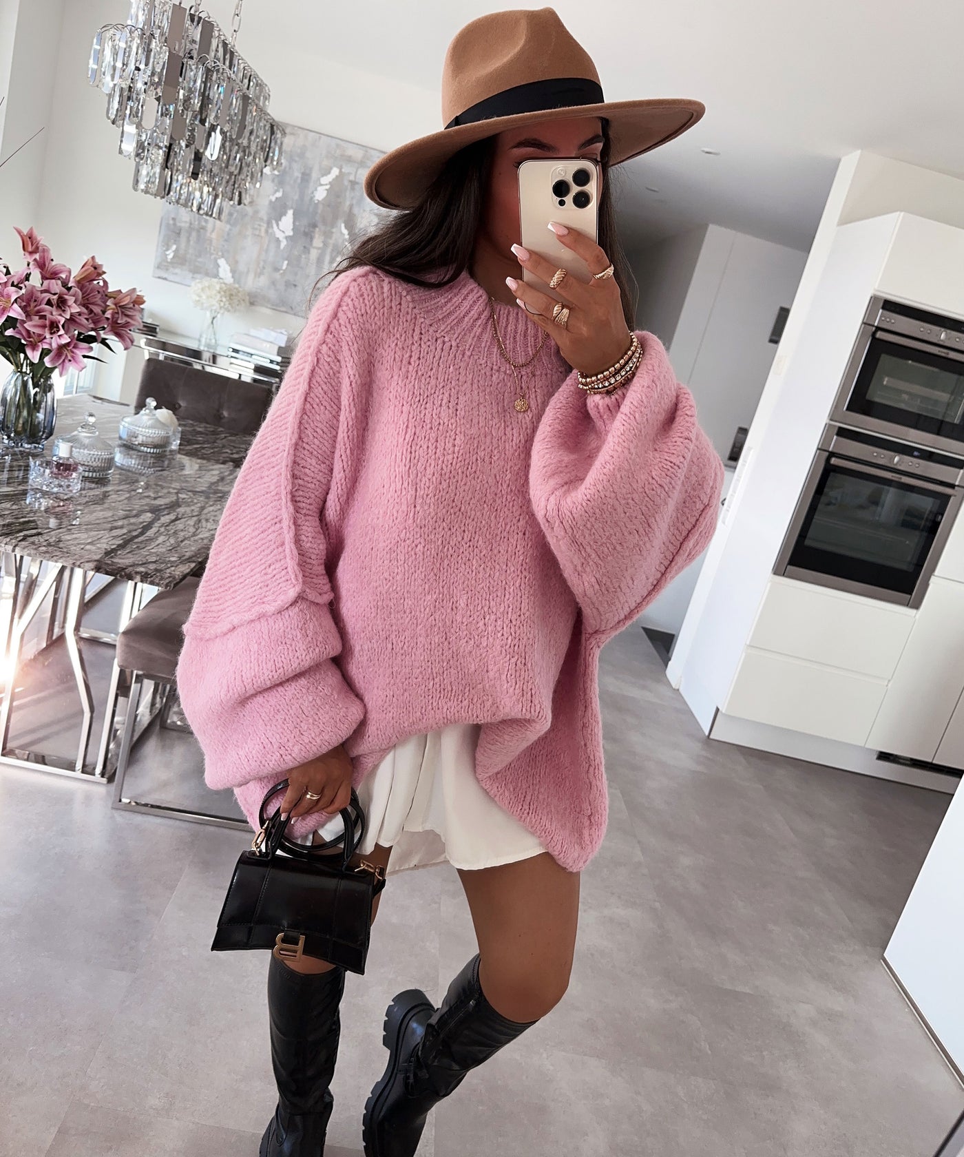 Oversize Pullover Nata Rosa  Ladypolitan ♡   