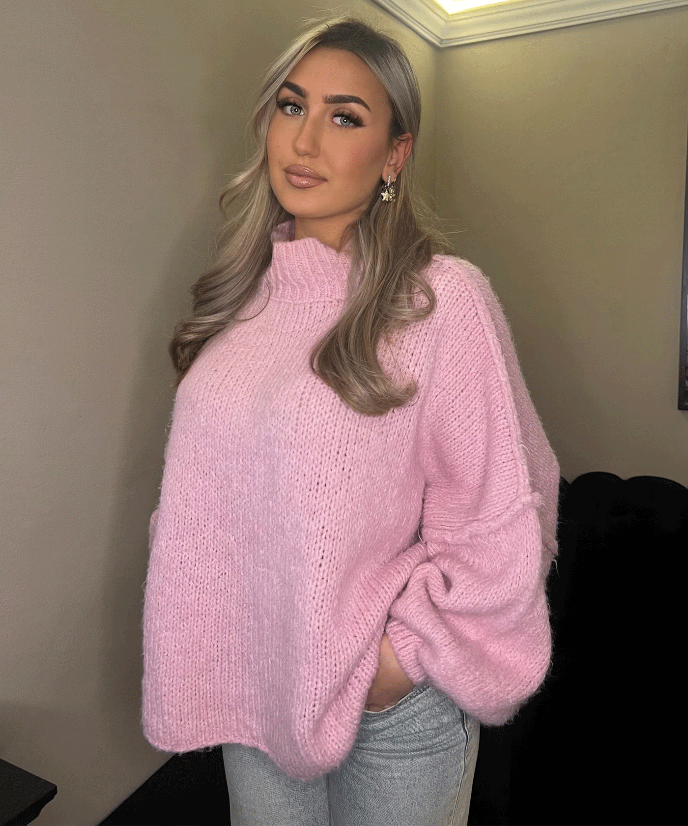 Oversize Pullover Nata Rosa  Ladypolitan ♡   