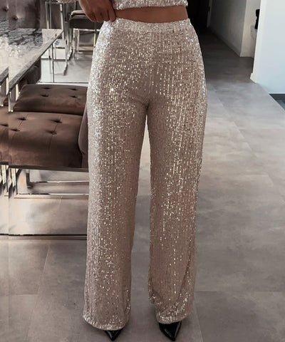 Pailletten Hose Jale Silber  Ladypolitan ♡   