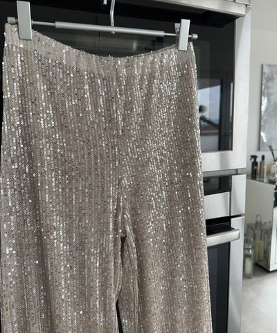 Pailletten Hose Jale Silber  Ladypolitan ♡   