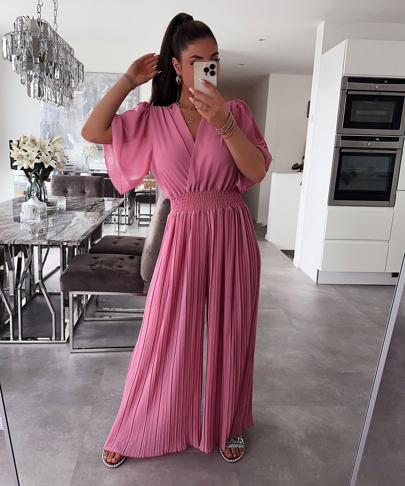 Plissee Einteiler Ambre Beere  Ladypolitan ♡   