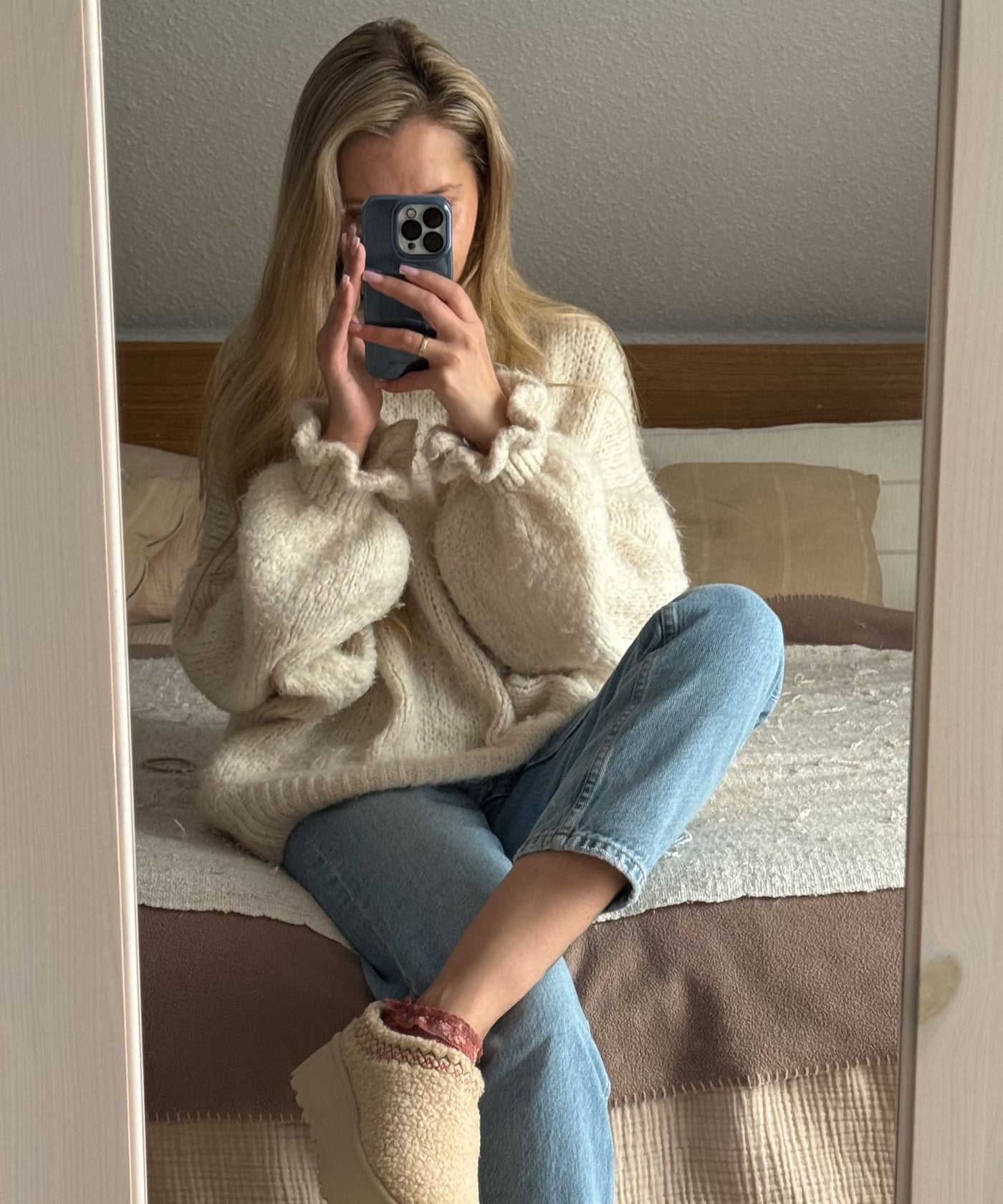 Pullover Caja Beige Ladypolitan ♡