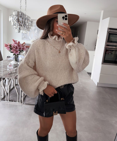 Pullover Caja Beige  Ladypolitan ♡   