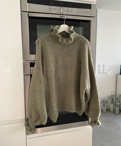 Pullover Caja Khaki  Ladypolitan ♡   
